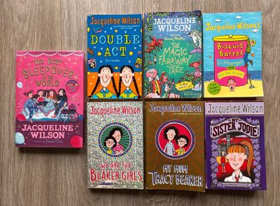 Jacqueline Wilson Book Bundle - 1 Hardback & 6 Paperbacks