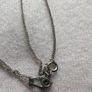 Silver pendant and chain Image 3