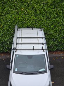 Mercedes Vito W447 Roof Bars + 3m Lockable Pipe Ca