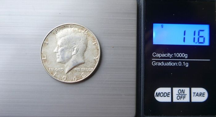 1968 Kennedy Half Dollar 40% Silver