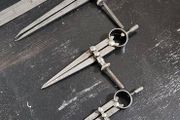 Moore &amp; Wright spring dividers (3 pcs)