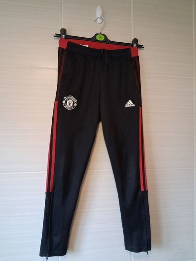 Manchester United Track Bottoms. Training Top Leggings. Official Adidas Youth Age 13 To 14 Years. Collect In Dublin Or Receive Via Post.