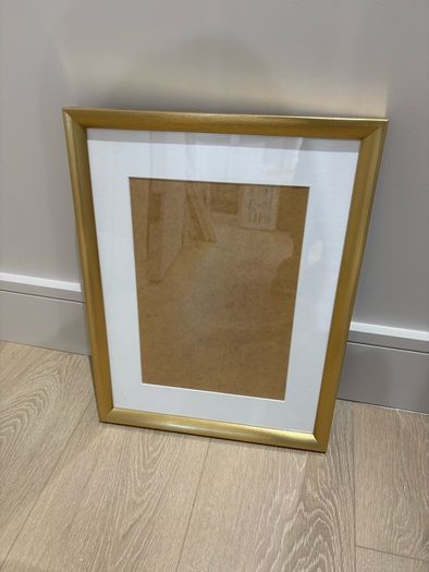Gold picture frames