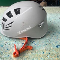 2 rock climbing helmets