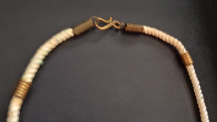 Vintage Necklace Ceramic Beads