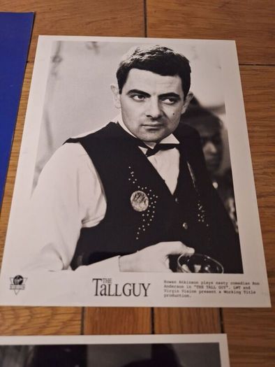 1989 The Tall Guy Press Kit Jeff Goldblum, Rowan Atkinson & Emma Thompson