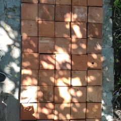 Reclaimed rustic quarry tiles