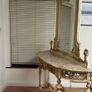 Authentic Italian marble console table and matching mirror Image 4