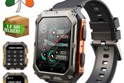 C20 Pro Smart Watch Men Voice Assistant BT Wireless Call Business Outdoor Sports