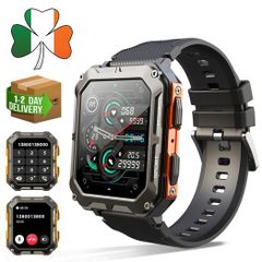 C20 Pro Smart Watch Men Voice Assistant BT Wireless Call Business Outdoor Sports