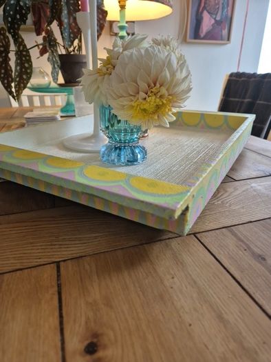 Hand Painted Tray