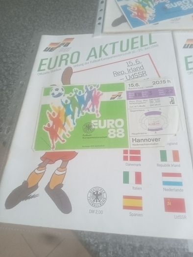 Euro 88 Programmes