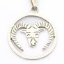Mexican Ram Sterling Silver Pendant Image 2