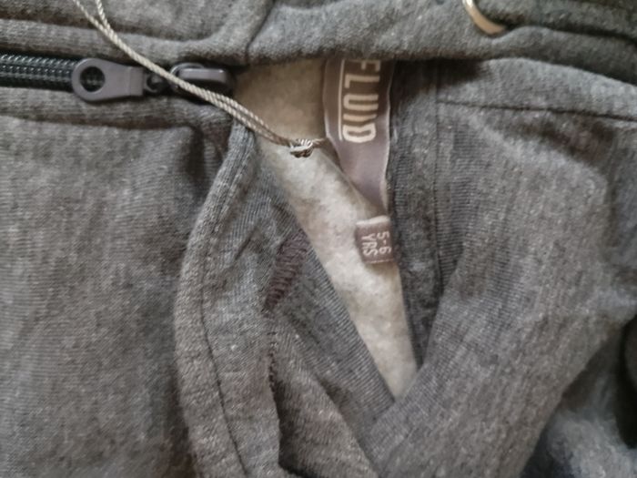 Fluid boys zip through hoody 5-6 years