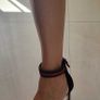 ZARA Black and Red Strap Heels Sz 40 (Fit 6.5 - 7UK) Image 6