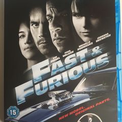 Fast & Furious (4) [2009] Paul Walker, Vin Diesel, Michelle Rodriguez & Jordana Brewster [Blu-ray Movie]