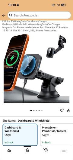 Mobile phone car holders