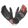 MZB RaceTech Short Motorcycle Cowhide Leather Gloves with Aramid Protection Image 4
