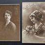 Antique Women Portrait Postcards Early 1900s Image 4