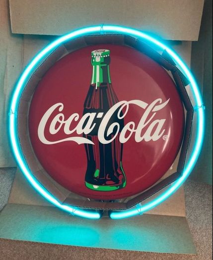 Coca Cola Neon Sign Year 2002 NOS