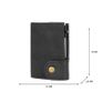 Genuine Leather Pop-Up Card Holder Wallet RFID Blocking Slim Credit Card Case Image 9