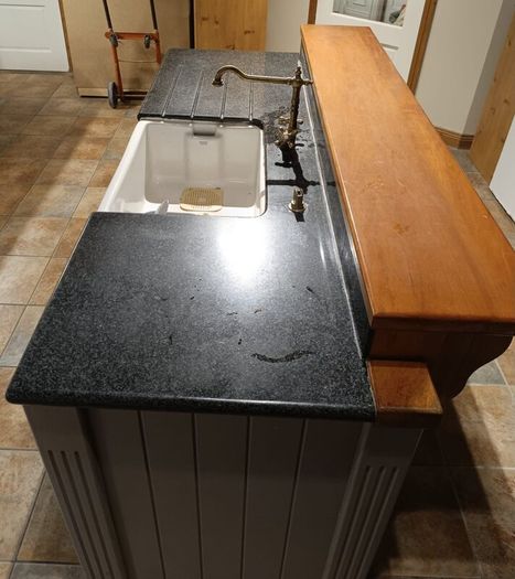 Kitchen and Center Island