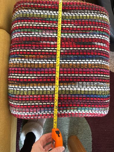 Footstool multicoloured