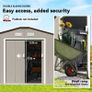 13 x 11ft Large Metal Storage Shed Sliding Doors Image 6