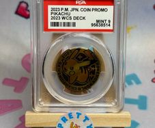 Pikachu coin World championships 2023 - PSA 9