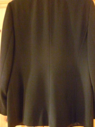Gerry Weber Classic Dressy Formal Jacket blazer .  Size Medium 12 Eu 38.   Colour Jet Black. 100% Immaculate.
