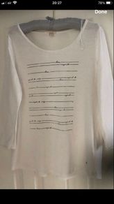 Ladies stunning espirit top size M