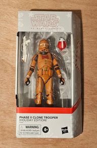 Star Wars Phase II Clone Trooper 6" Scale Black Series New & Unopened