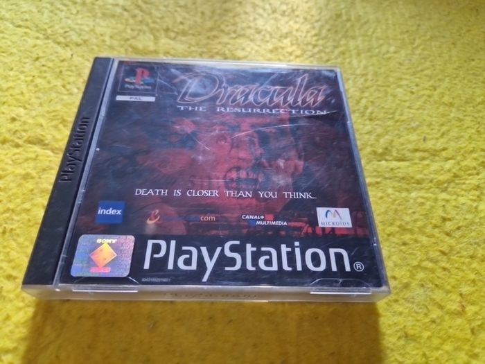 Dracula The Resurrection PlayStation1 ps1 PlayStation2 ps2 games Original