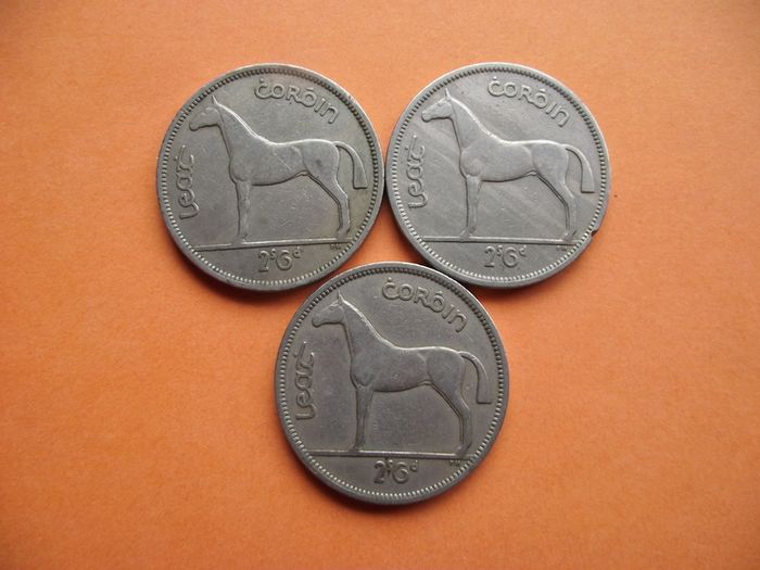 Irish Half Crown at your choice in range (1951-1967)