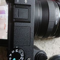 Sony Alpha A6500 camera and lens