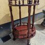 Vintage Mahogany Drinks Trolley Image 3