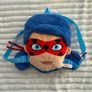 Miraculous Ladybug Plush Backpack P.M.I Kids World Zag Heroez Used Please look at the pictures Image 2