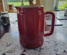 Le Creuset Cerise Sauce Jar