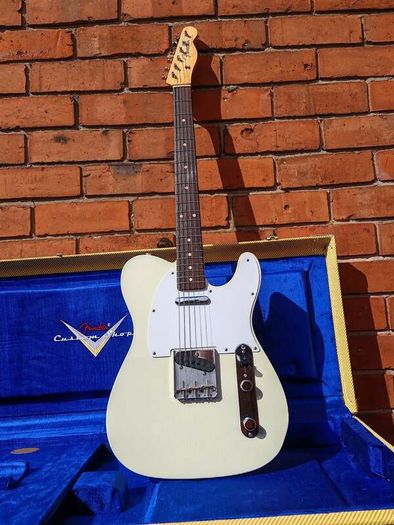 Fender Custom Shop Jimmy Page Signature 1959 "Mirror" Telecaster Journeyman Relic White Blonde (Delivery available)
