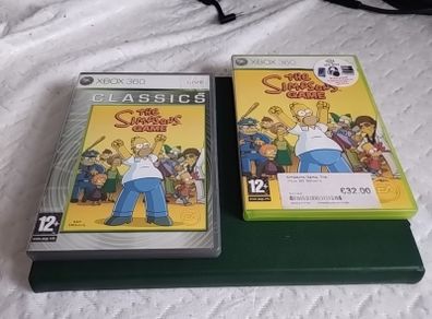 The simpsons, xbox360 game, rare collectable