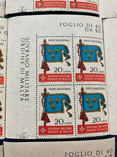 Malta 1967 stamps Full Set Block of 4 Lot