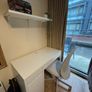 Studying table, two bedside table, office chair and a wall shelf Image 6