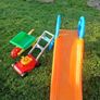 toddler slide and garden toys Image 3