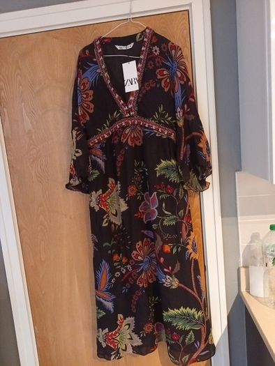 Zara Multi Colour Dress.  S. XS- 10.  B.N.W.T Ad Up
