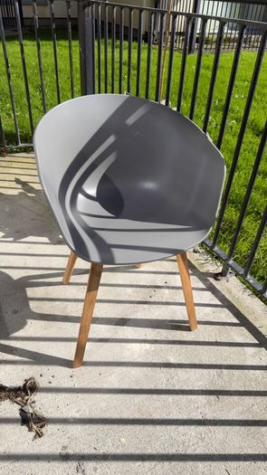 HAY About A Chair AAC22 Concrete Grey/Oak