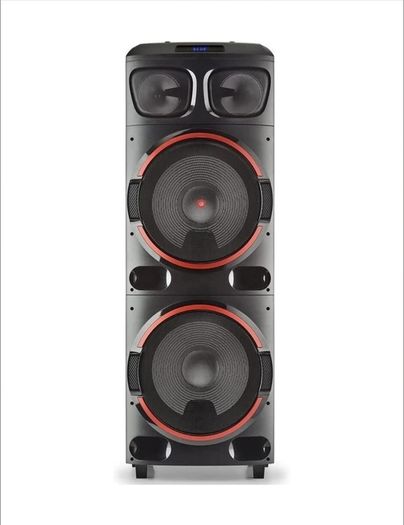 NGS WILD Dub 3 Speaker 1200 N Bluetooth AUX USB Mega Bass SD LED Remote Control