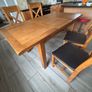 Solid Wood Kitchen Table with Chairs Image 9