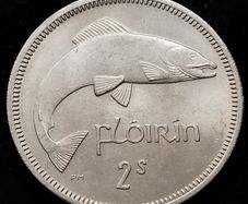 Ireland - 1966 - Florin - KM.15a - AU - [643]