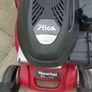 Mountfueld self drive lawnmower with Stiga  engine and plastic body in excellent condition. Image 2