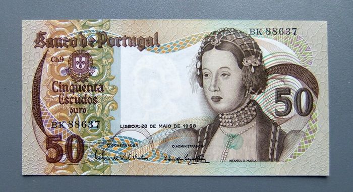 1968 Portugal 50 Escudos